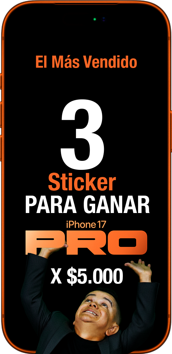 3 Stickers Iphone 17 Pro Max