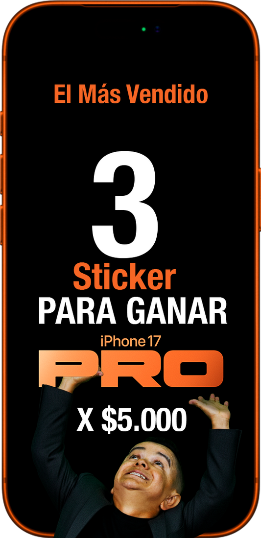 3 Stickers Iphone 17 Pro Max