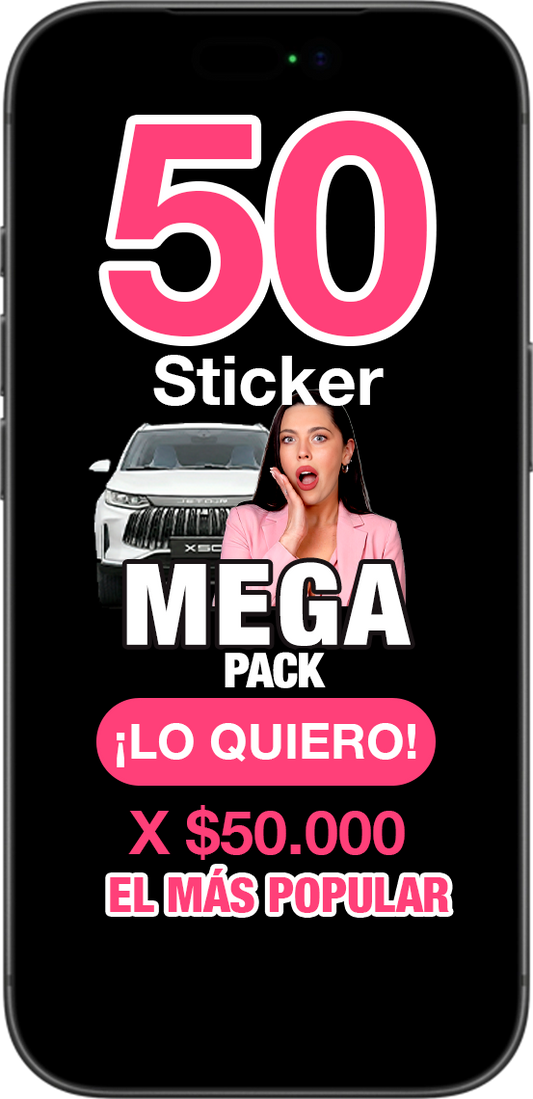 50 Sticker Jetour X50